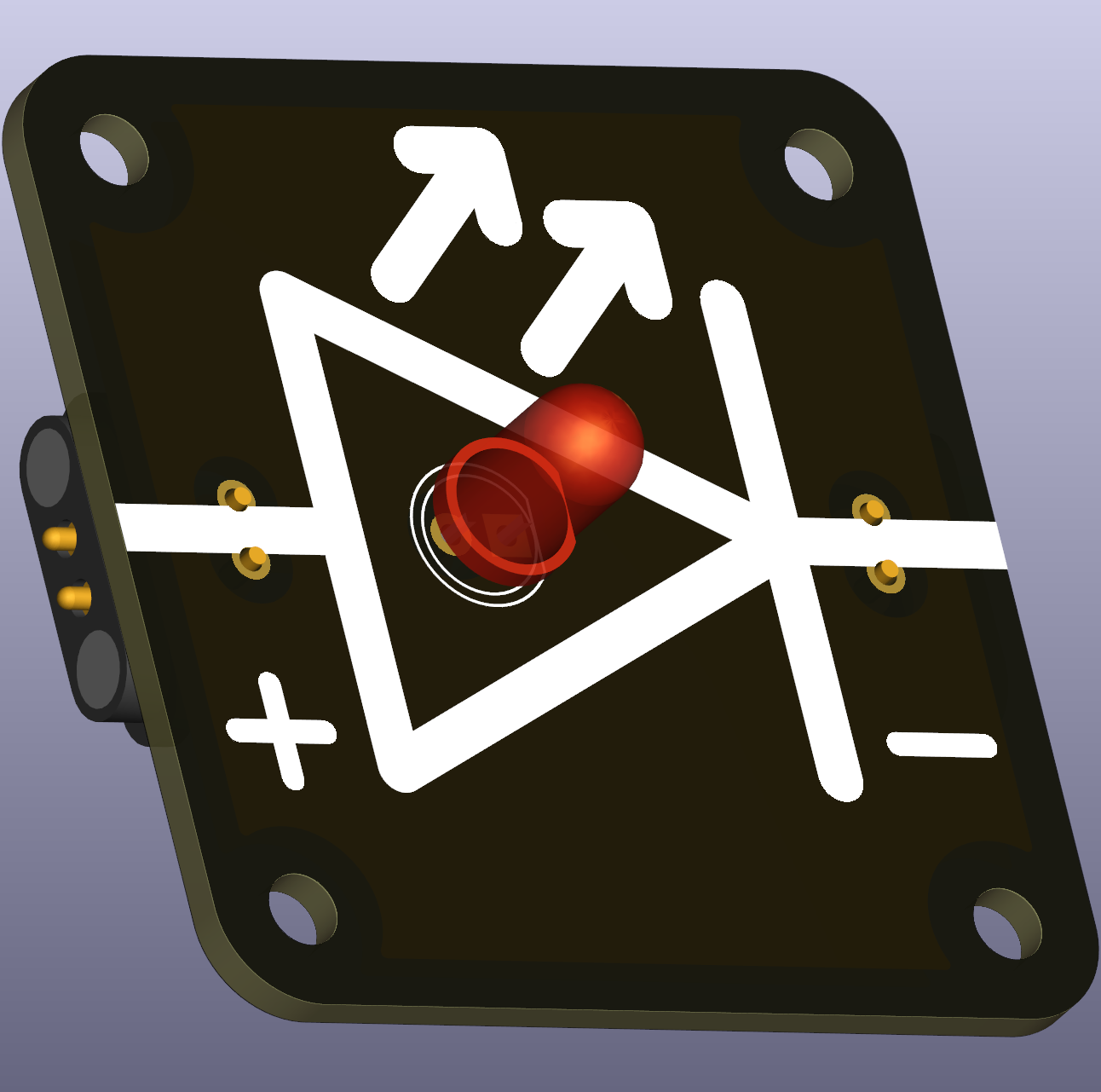 LED puzzle piece front side preview